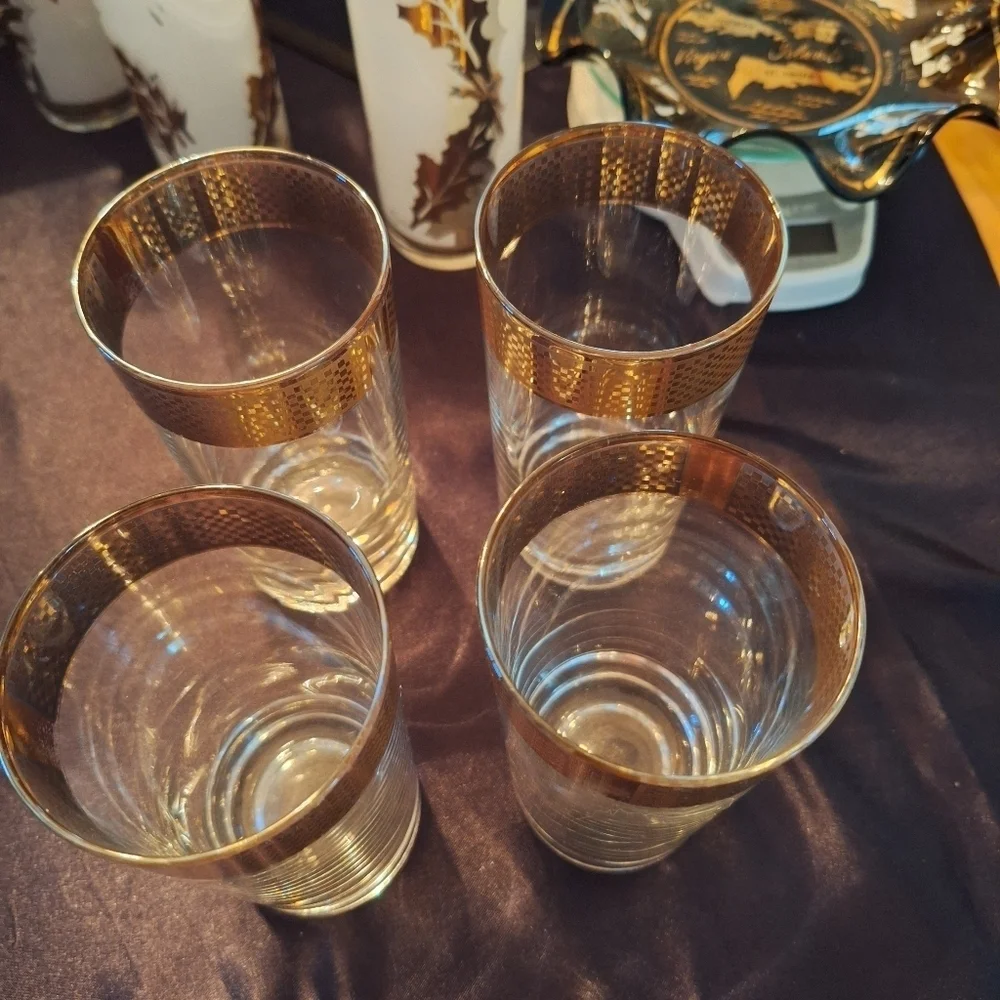 Vintage highball glass